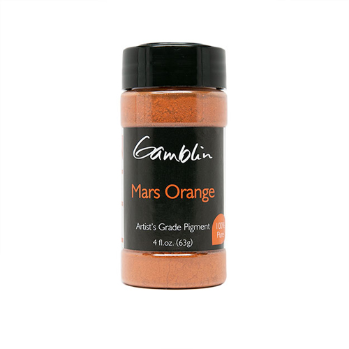 Gamblin Dry Pigment 4oz Mars Orange