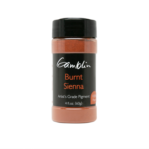 Gamblin Dry Pigment 4oz Burnt Sienna
