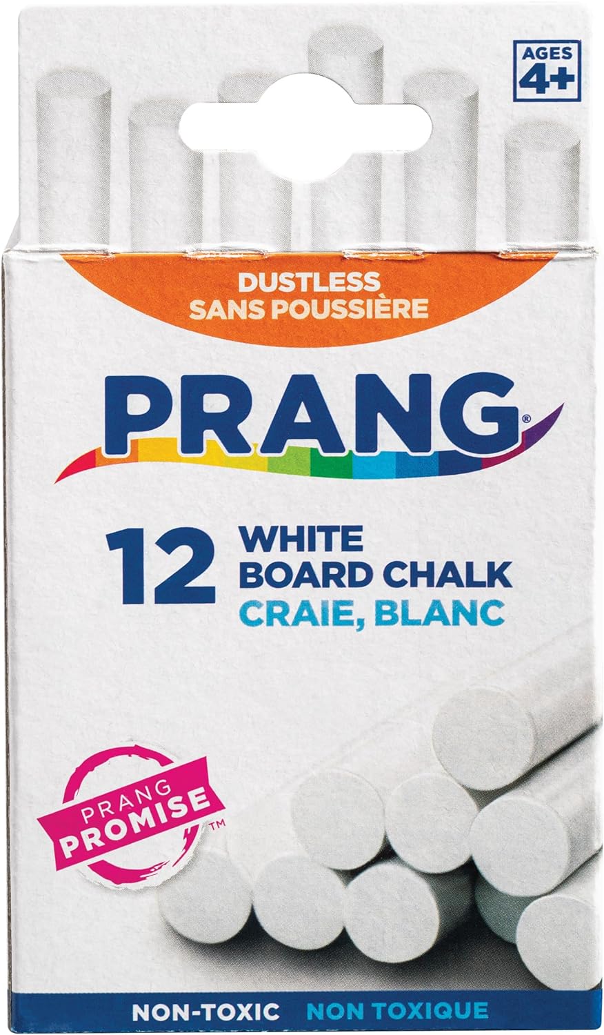 Prang Hygieia Chalk - White 12PK