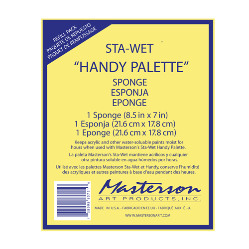 Masterson Sta-Wet® Handy Palette Acrylic Paper Refill Pack (30