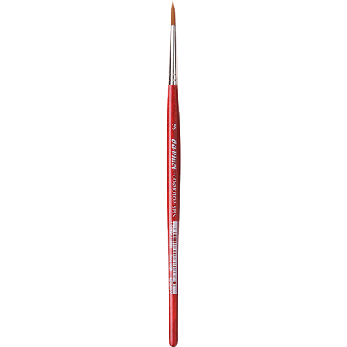da Vinci Cosmotop Spin - Round Watercolour Brush - Series 5580 - Size 3