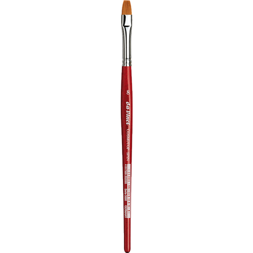 da Vinci Cosmotop Spin - Flat Watercolour Brush - Series 5880 - Size 8