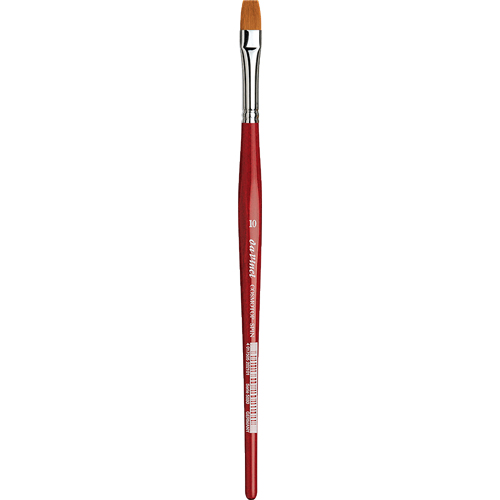 da Vinci Cosmotop Spin - Flat Watercolour Brush - Series 5880 - Size 10