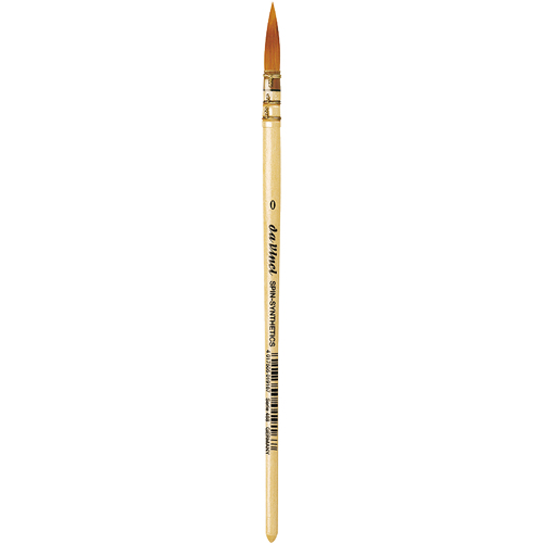 da Vinci Spin-Synthetics - Watercolour Quill Brush - Series 488 - Size 0