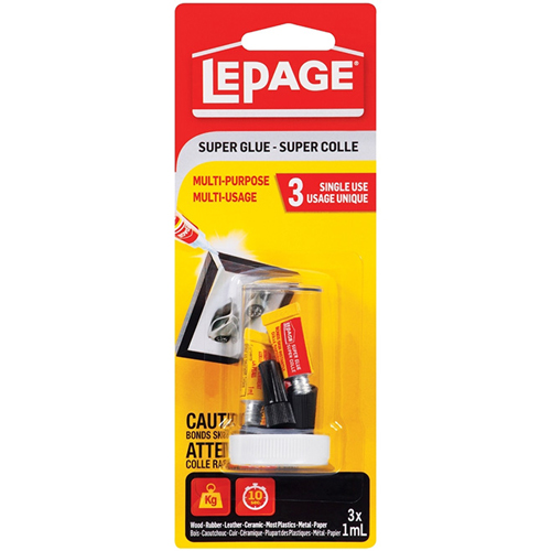 Lepage Super Glue - 1 ml - 3-pack