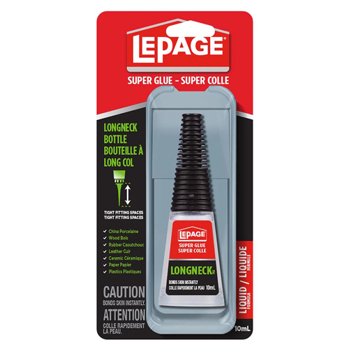 Lepage Super Glue - Long Neck 10ml Bottle