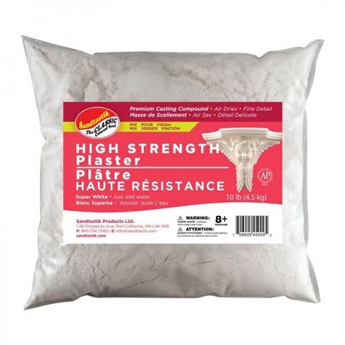 Sandtastik High Strength Casting Plaster - 10 lb (4.5 kg)