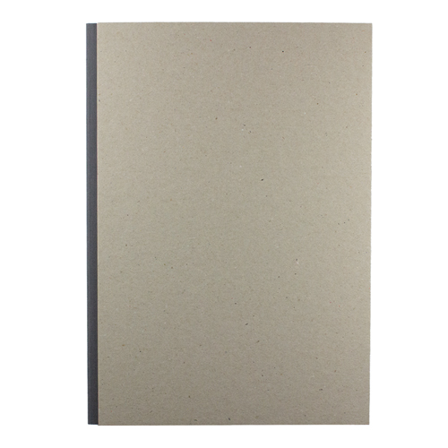 Kunst & Papier - Pasteboard Cover Sketchbook - Grey, A4