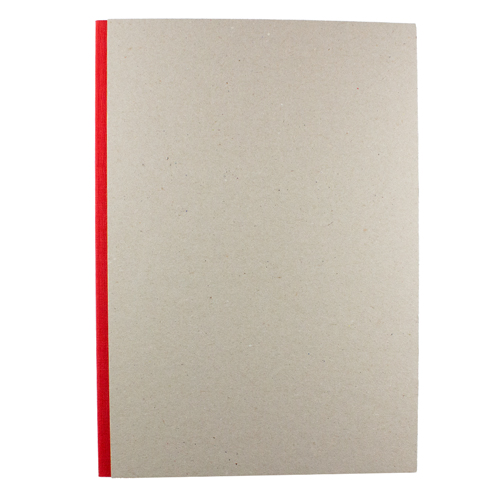 Kunst & Papier - Pasteboard Cover Sketchbook - Red, A4