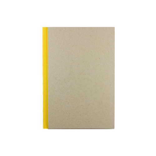 Kunst & Papier - Pasteboard Cover Sketchbook - Yellow, A5