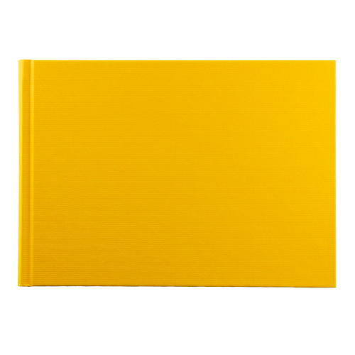 Kunst & Papier - Hard Cover Sketchbook - Yellow, A5