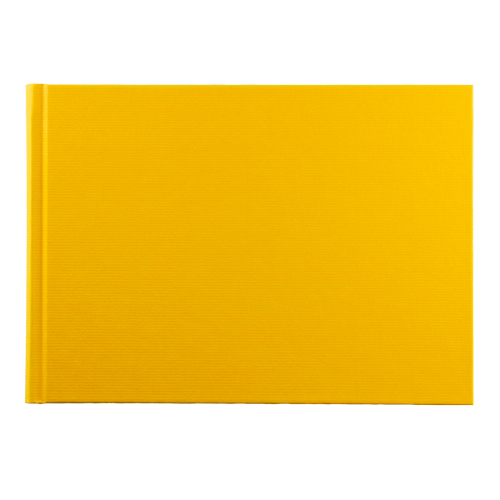 Kunst & Papier - Hard Cover Sketchbook - Yellow, A5