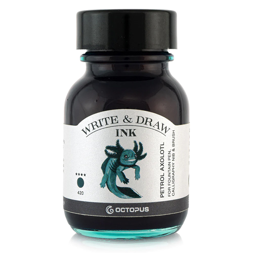 Octopus Write & Draw Ink - Petrol Axolotl - 50ml