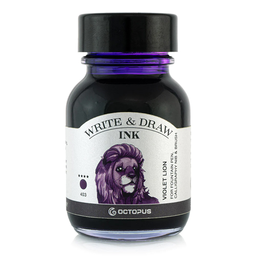 Octopus Write & Draw Ink - Violet Lion - 50ml