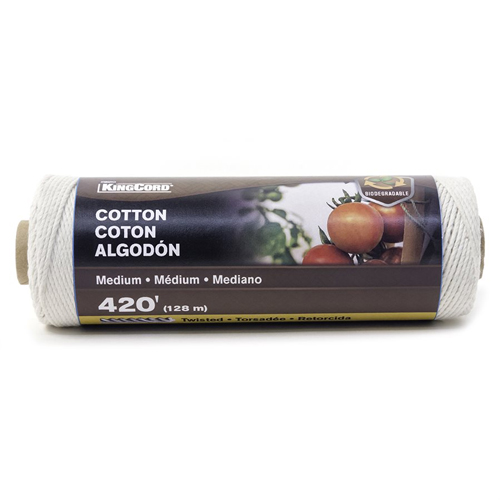 Twisted Cotton Twine - Medium, Natural, 420'