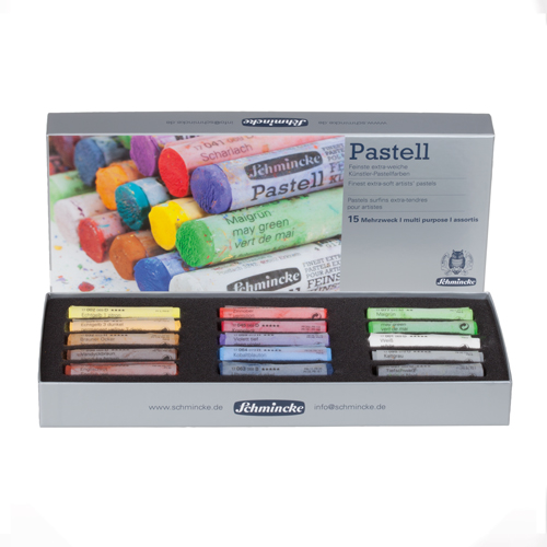 Schmincke Extra-Soft Pastel - Multi-Purpose Set of 15