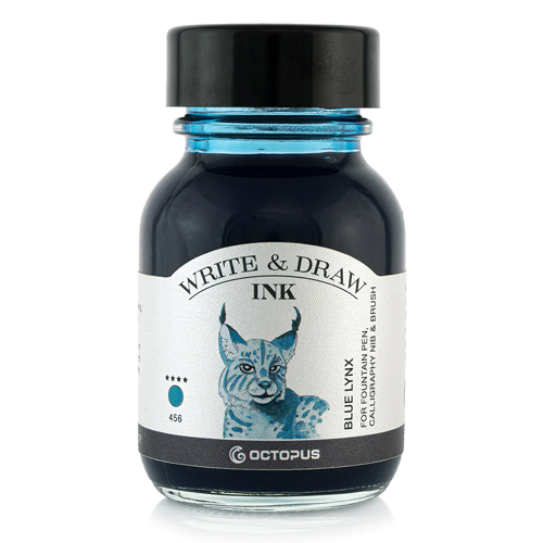 Octopus Write & Draw Ink - Blue Lynx - 50ml