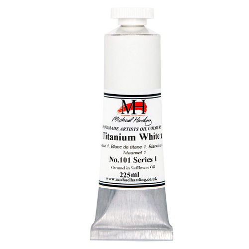 Michael Harding Artists Oil Colours - Titanium White (No. 1) - 40ml