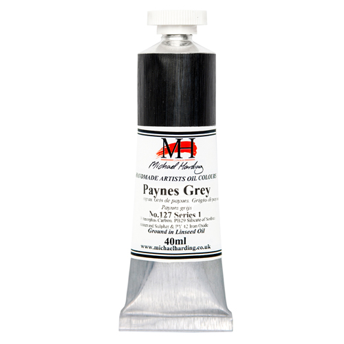 Michael Harding Artists Oil Colours - Paynes Grey (No. 127) - 40ml