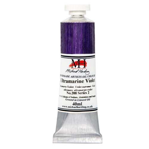 Michael Harding Artists Oil Colours - Ultramarine Violet (No. 208) - 40ml