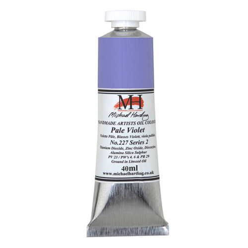 Michael Harding Artists Oil Colours - Pale Violet (No. 227) - 40ml