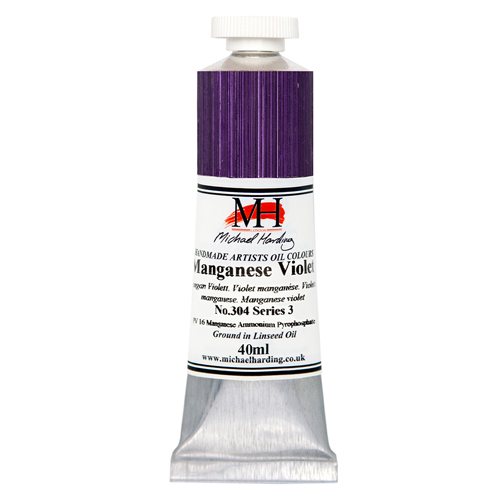 Michael Harding Artists Oil Colours - Manganese Violet (No. 304) - 40ml