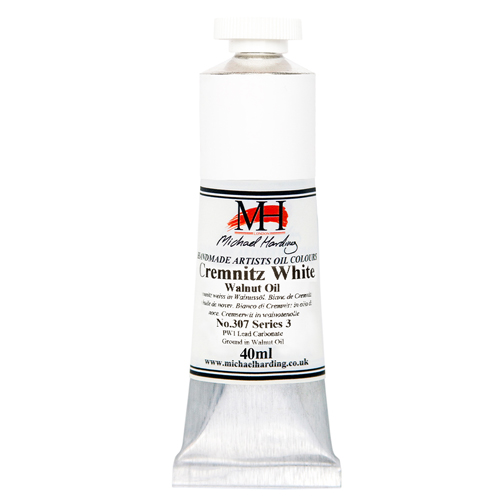 Michael Harding Artists Oil Colours - Cremnitz White 2 (No. 307) - 40ml