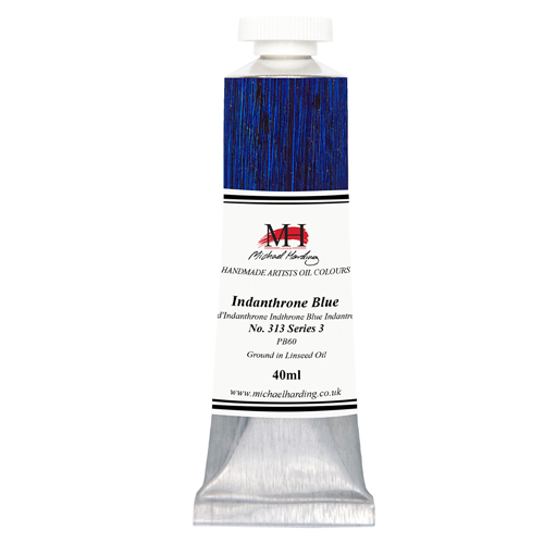 Michael Harding Artists Oil Colours - Indanthrone Blue (No. 313) - 40ml