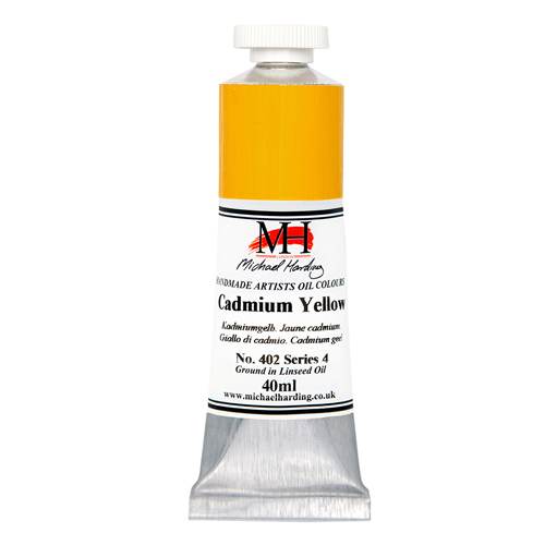 Michael Harding Artists Oil Colours - Cadmium Yellow (No. 402) - 40ml