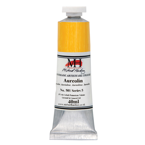 Michael Harding Artists Oil Colours - Aureolin (No. 501) - 40ml