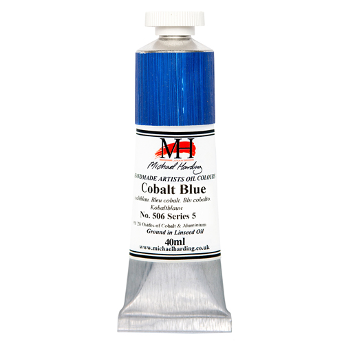 Michael Harding Artists Oil Colours - Cobalt Blue (No. 506) - 40ml