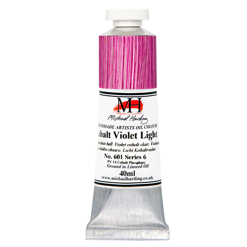 Michael Harding Artists Oil Colours - Cobalt Violet Light (No. 601) - 40ml