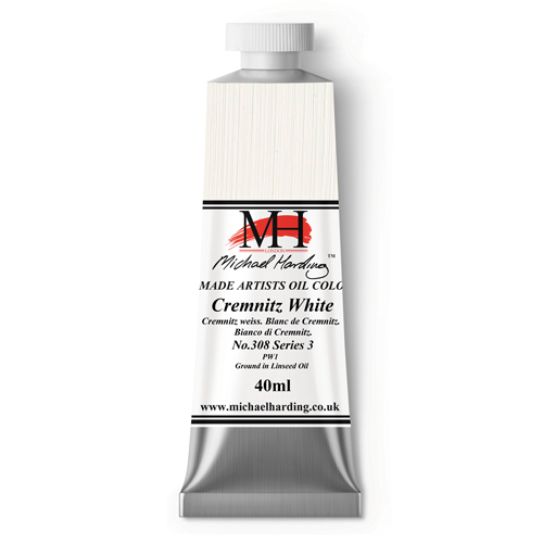 Michael Harding Artists Oil Colours - Cremnitz White 1 (No. 308) - 40ml