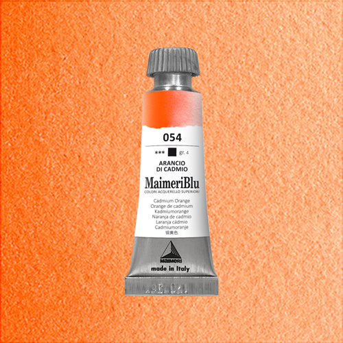 Maimeri Blu Watercolour - Cadmium Orange - 12ml