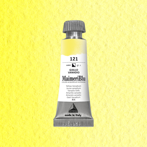 Maimeri Blu Watercolour - Yellow Vanadium - 12ml