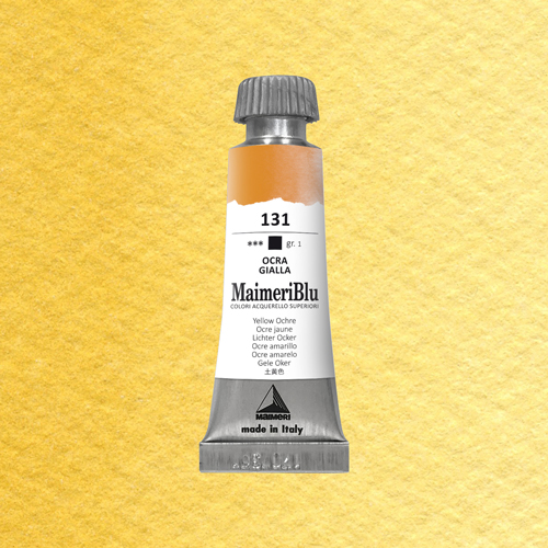 Maimeri Blu Watercolour - Yellow Ochre - 12ml