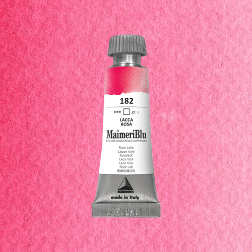 Maimeri Blu Watercolour - Rose Lake - 12ml