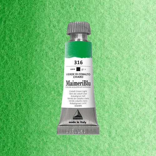 Maimeri Blu Watercolour - Cobalt Green Light - 12ml