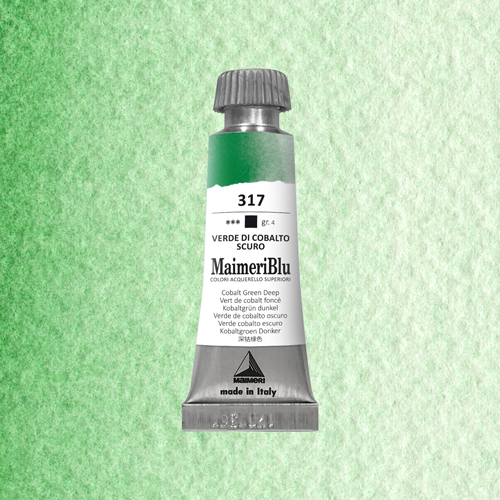 Maimeri Blu Watercolour - Cobalt Green Deep - 12ml