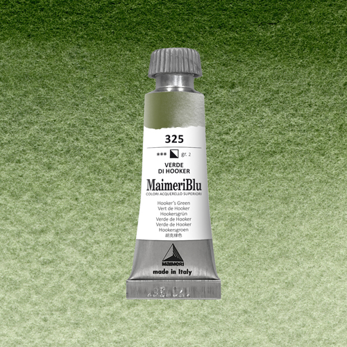 Maimeri Blu Watercolour - Hooker's Green - 12ml