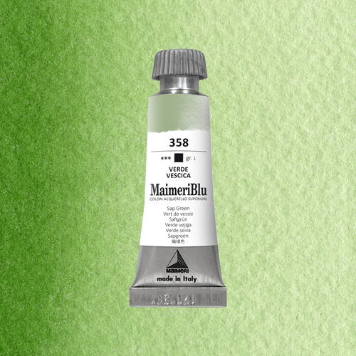 Maimeri Blu Watercolour - Sap Green - 12ml