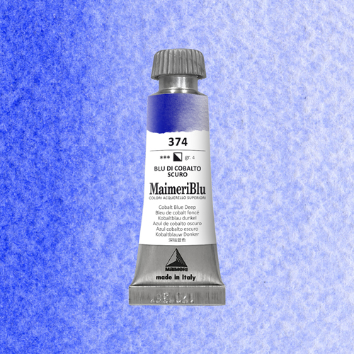 Maimeri Blu Watercolour - Cobalt Blue Deep - 12ml