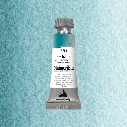 Maimeri Blu Watercolour - Cobalt Blue Green - 12ml