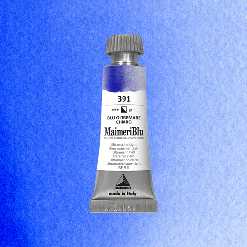 Maimeri Blu Watercolour - Ultramarine Light - 12ml