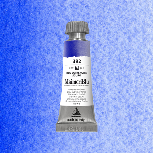 Maimeri Blu Watercolour - Ultramarine Deep - 12ml