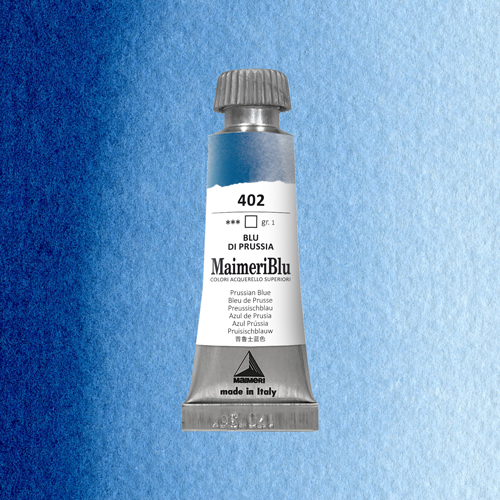 Maimeri Blu Watercolour - Prussian Blue - 12ml