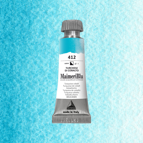 Maimeri Blu Watercolour - Turquoise Cobalt - 12ml