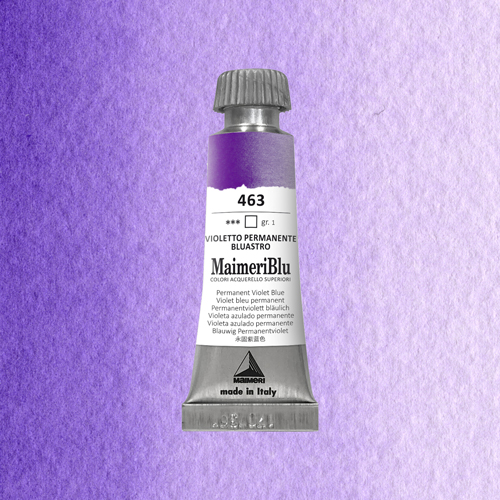 Maimeri Blu Watercolour - Permanent Violet Blueish - 12ml