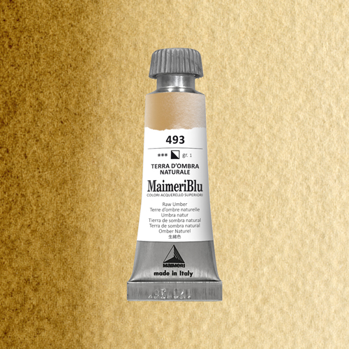 Maimeri Blu Watercolour - Raw Umber - 12ml