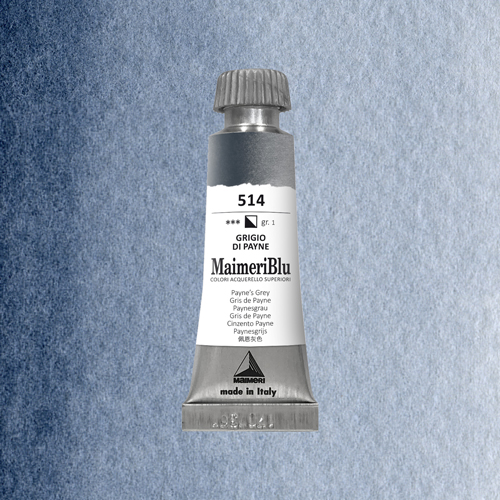 Maimeri Blu Watercolour - Payne's Grey - 12ml